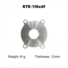 RTR-110BCD 4 arms aero silver