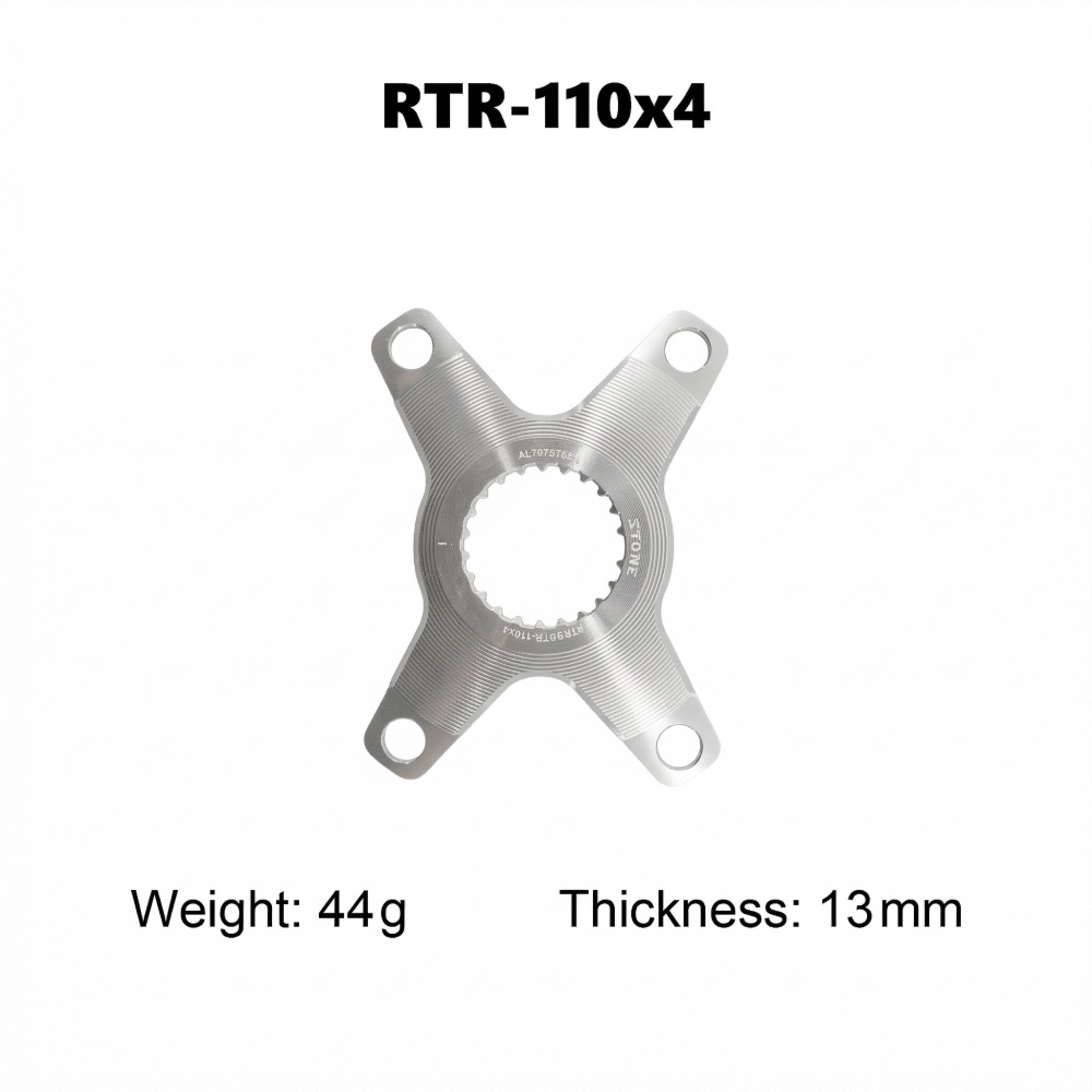 Stone Bike Chainring for Rotor To 110BCD Adapter Spider Converter for Kapic Aldhu Vegast Hawk Raptor Inpower 4/5 Arm Bolt Crank