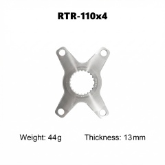 RTR-110BCD 4 arms hollow silver