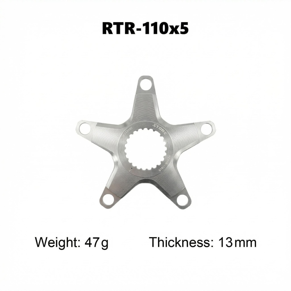 Stone Bike Chainring for Rotor To 110BCD Adapter Spider Converter for Kapic Aldhu Vegast Hawk Raptor Inpower 4/5 Arm Bolt Crank