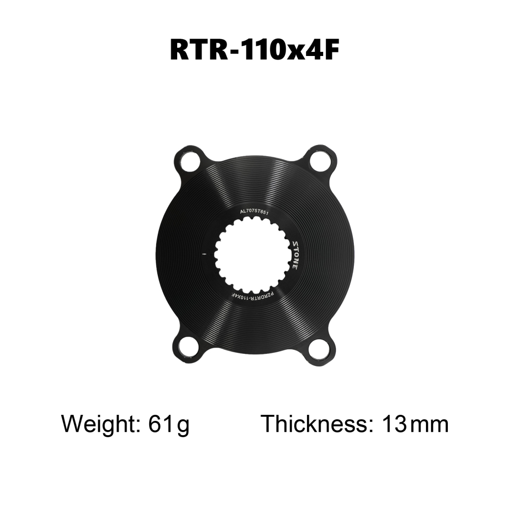 Stone Bike Chainring for Rotor To 110BCD Adapter Spider Converter for Kapic Aldhu Vegast Hawk Raptor Inpower 4/5 Arm Bolt Crank