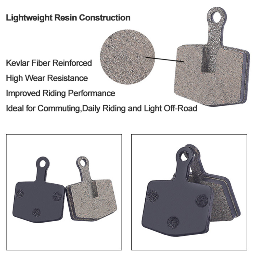LEBYCLE Electric Bike Brake Pads Bicycle Resin Pads Are Suitable For Premium Electric Vehicle Brake Pads Bike Pads Universal