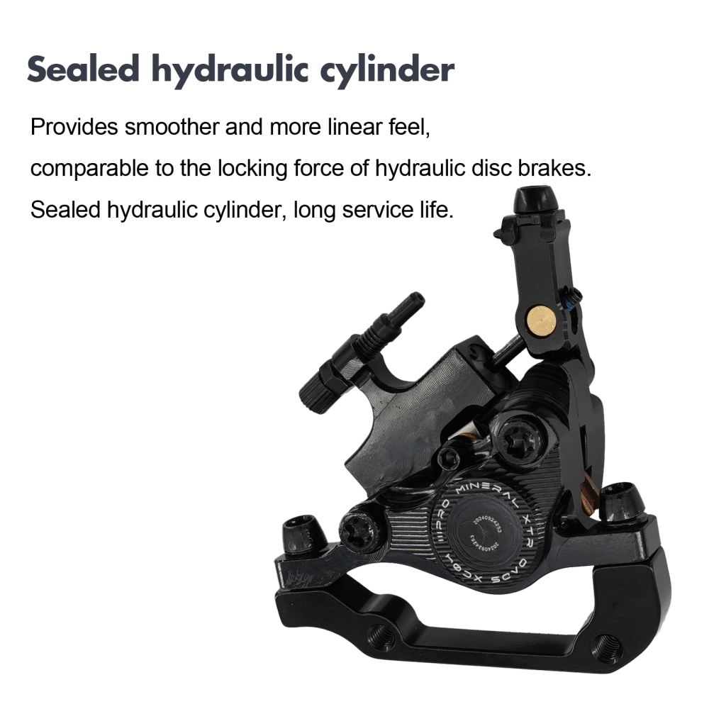 IIIPRO XC04 Dual Piston MTB Disc Brake Caliper Cable Pull Hydraulic IS PM Mount Front Rear Mountain Bike Brake