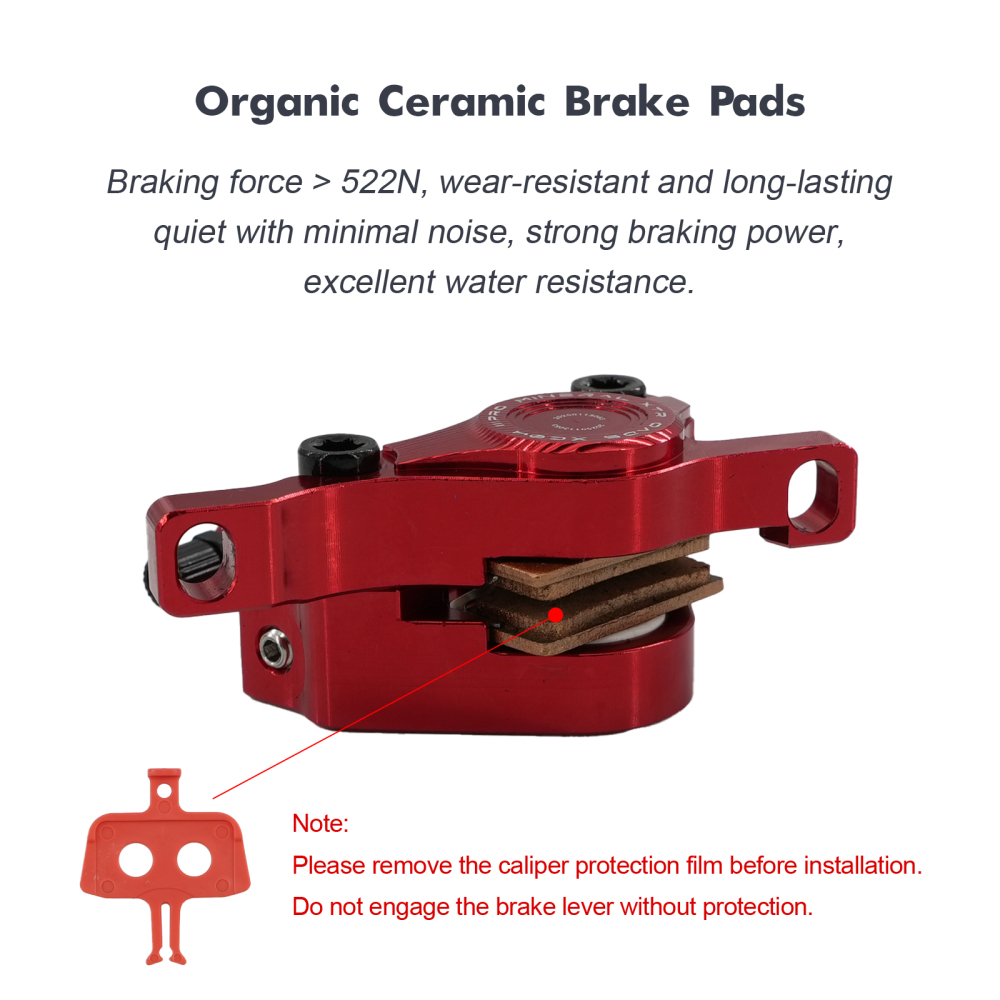 IIIPRO XC04 Dual Piston MTB Disc Brake Caliper Cable Pull Hydraulic IS PM Mount Front Rear Mountain Bike Brake