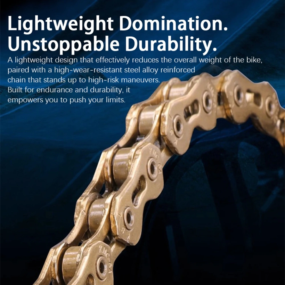 KMC Single Speed Bicycle Chain S1 K1 K1SL Z1eHX HL1 BMX Series 1/2"x1/8" 3/32" Free Style Bike Curren for Jump Track City Bike