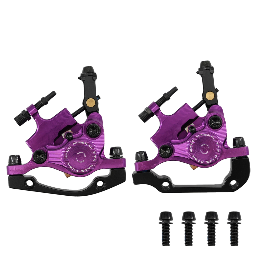 IIIPRO XC04 Dual Piston MTB Disc Brake Caliper Cable Pull Hydraulic IS PM Mount Front Rear Mountain Bike Brake