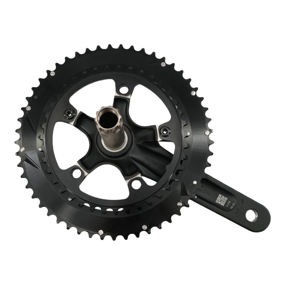 Stone 110bcd Round Double Chainring for Shimano 12S 5 Bolts Crank 12 Speed Road Bike 54 40T 46 32t 52 36T 53 39T 50 34 48 33T 2x 55t 40 56t 42t 58t 44