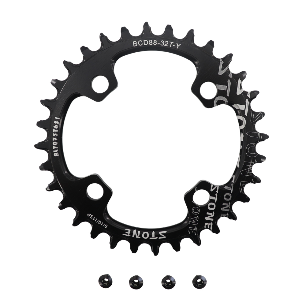 Stone 88BCD Round Bike Chainring for Shimano M985 30T 32T 36 38 40 42 44 46 48T MTB Bicycle Narrow Wide Chainwheel 88 bcd