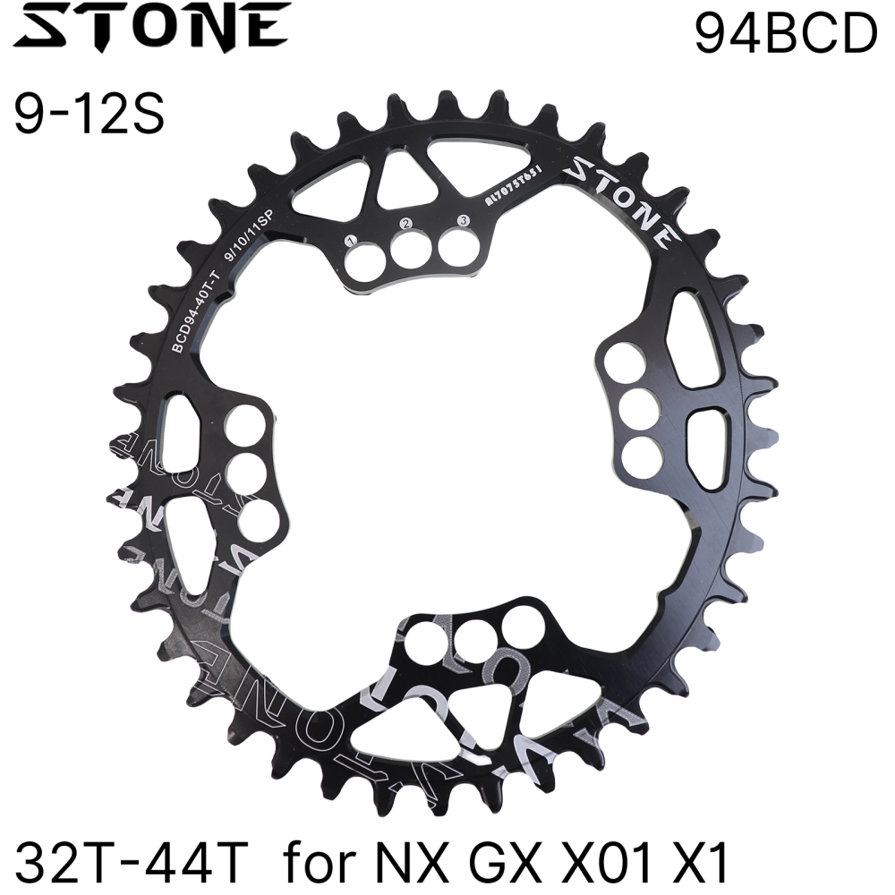 Stone Chainring Oval 94BCD for sram NX GX X1 X01 For K force 32T 34T 36 38 40 42 44T Cycling MTB Bike Chainwheel Bicycle 94 bcd