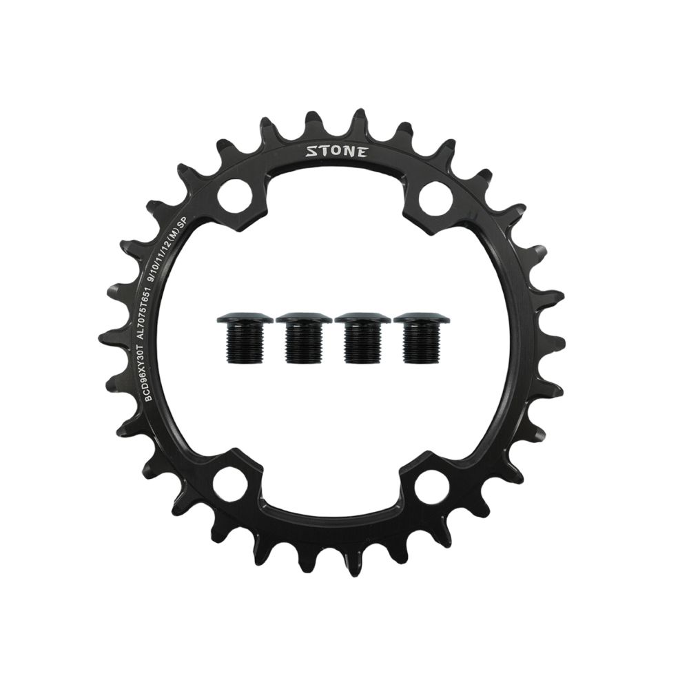 Stone Bike Chainring 96BCD Round Oval for Deore M7000 M8000 M9000 M9020 M5100 MTB Bike Chain Wheel 30t 34 36 38 40 42 44 46T 48T 96bcd 12 Speed