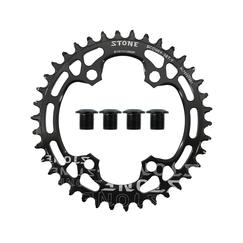 Stone Bike Chainring 96BCD Round Oval for Deore M7000 M8000 M9000 M9020 M5100 MTB Bike Chain Wheel 30t 34 36 38 40 42 44 46T 48T 96bcd 12 Speed