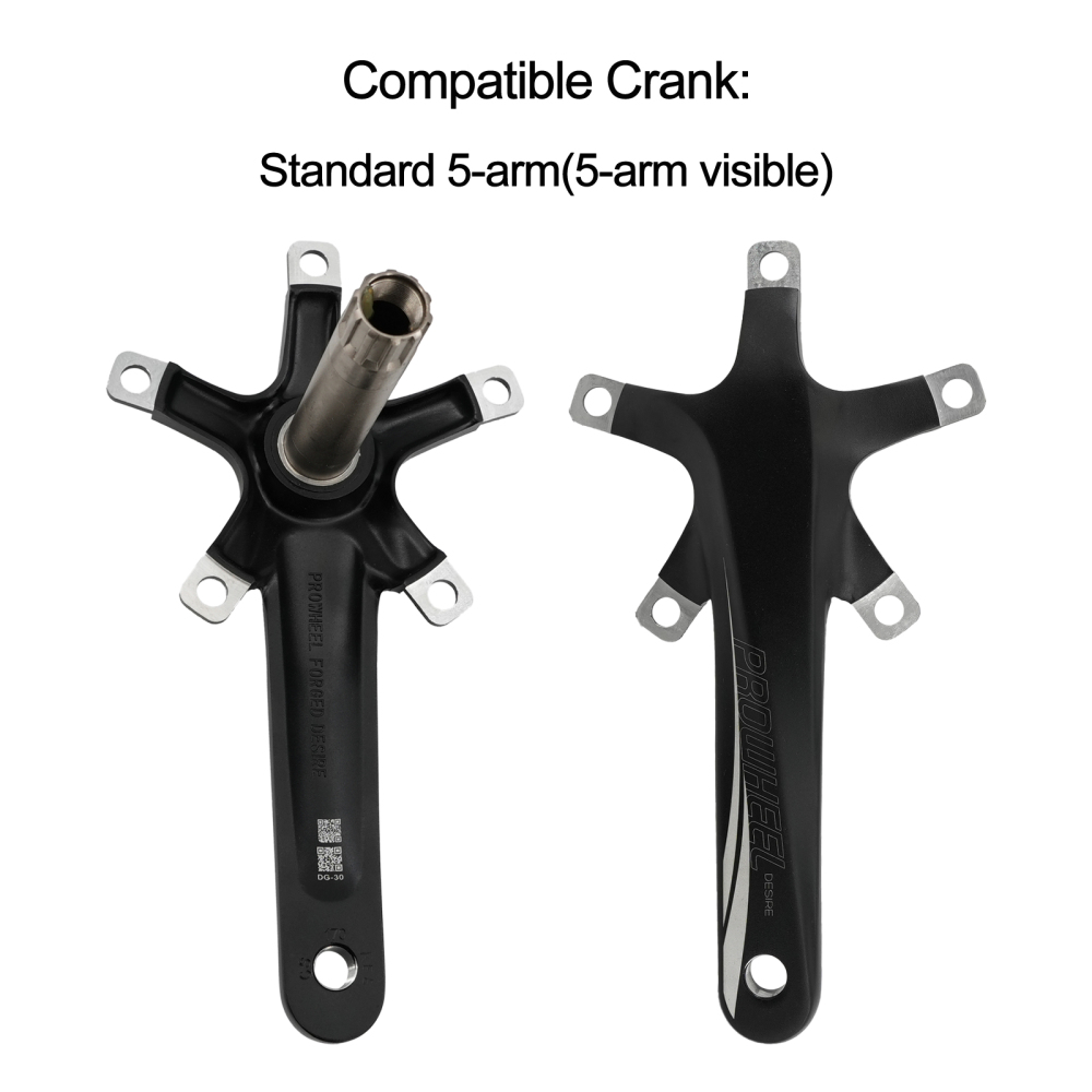 DJC 130BCD Road Bike Double Chainring 53/39T 54/40T 56/42T Round Chainring for Shimano 5700 6700 Folding Bike 9/10/11/12 Speed