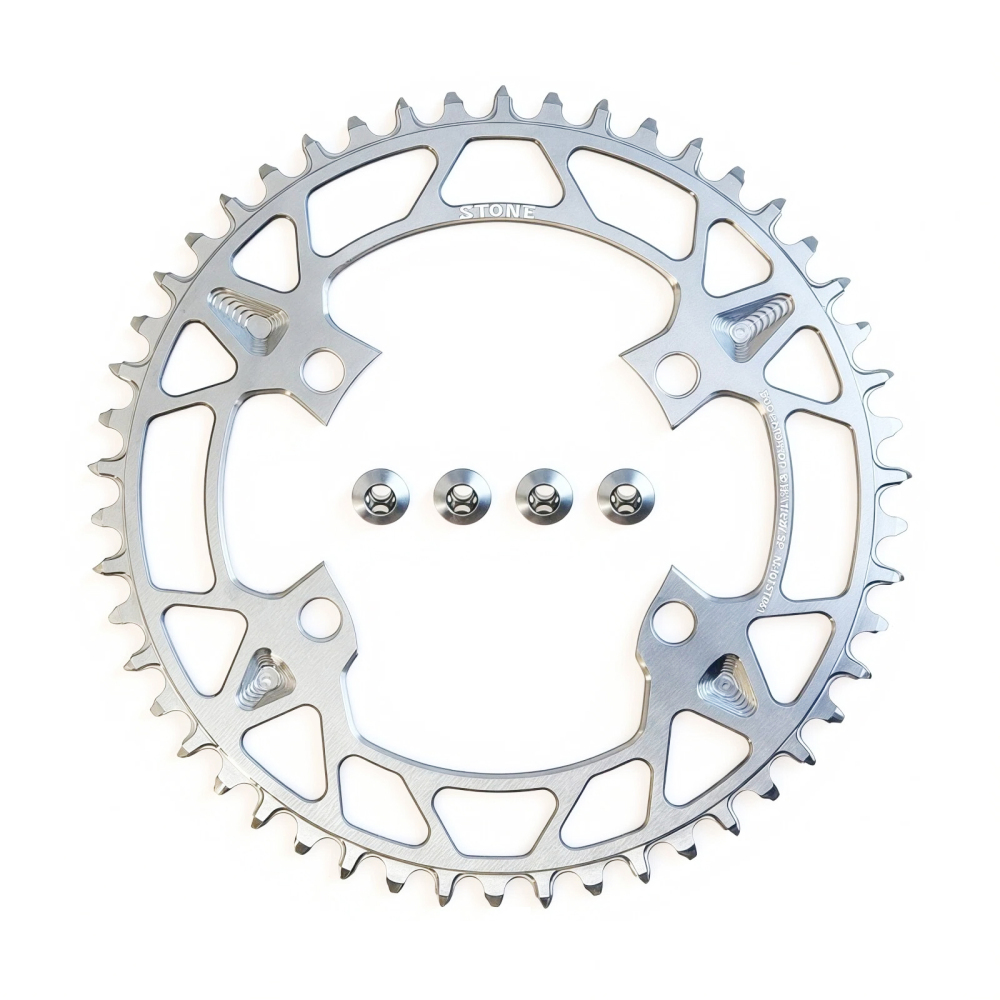 STONE 110BCD Round Narrow Wide Chainring for Shimano R7100 R8100 R9200 R9100 R8000 R7000 34T to 70T Teeth 1x Road Bike Chainring 9-12 Speed