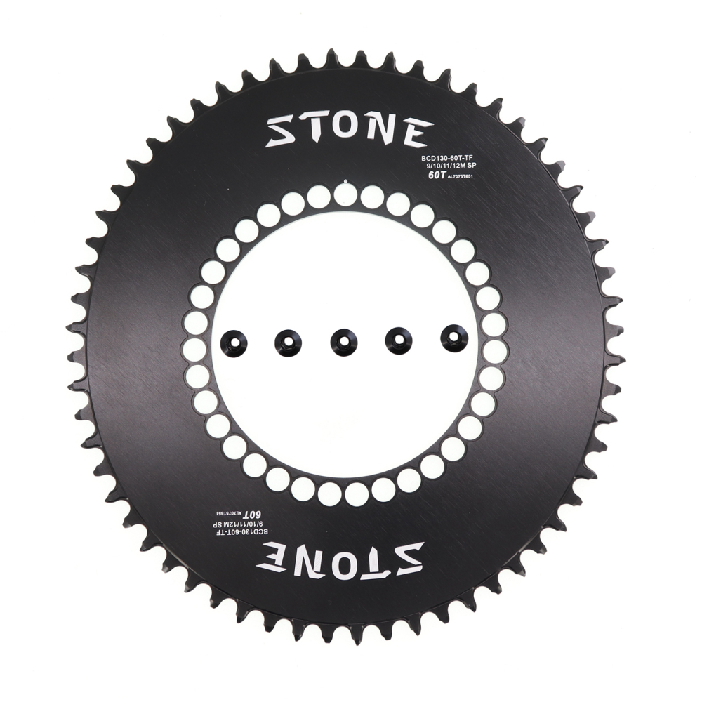 Stone Chainring 130BCD for Brompton for Sram Red Shimano 5700 6700 Oval 40 42 44 46 48 50 52 54 56 58T 60T Road Folding Bike Chainwheel