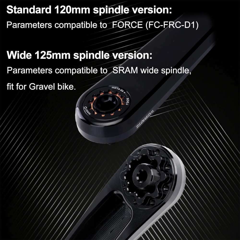Stone Road Bike Crankset 28.99mm DUB 8 Bolts Pins Alu 7050-T7451 155 160 165 170 172.5 175mm Crank for AXS Spiders Powermeter chainring FORCE RED RIVAL 29mm gravel bike STONEDW  XPLR 12s 13s