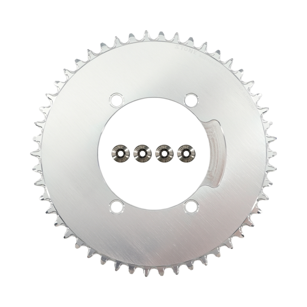 Stone Round Bike Chainring 110BCD for Shimano FC-5800 6800 4700 9000 34T to 60T Road Bike Chainwheel 4 Bolts gravel