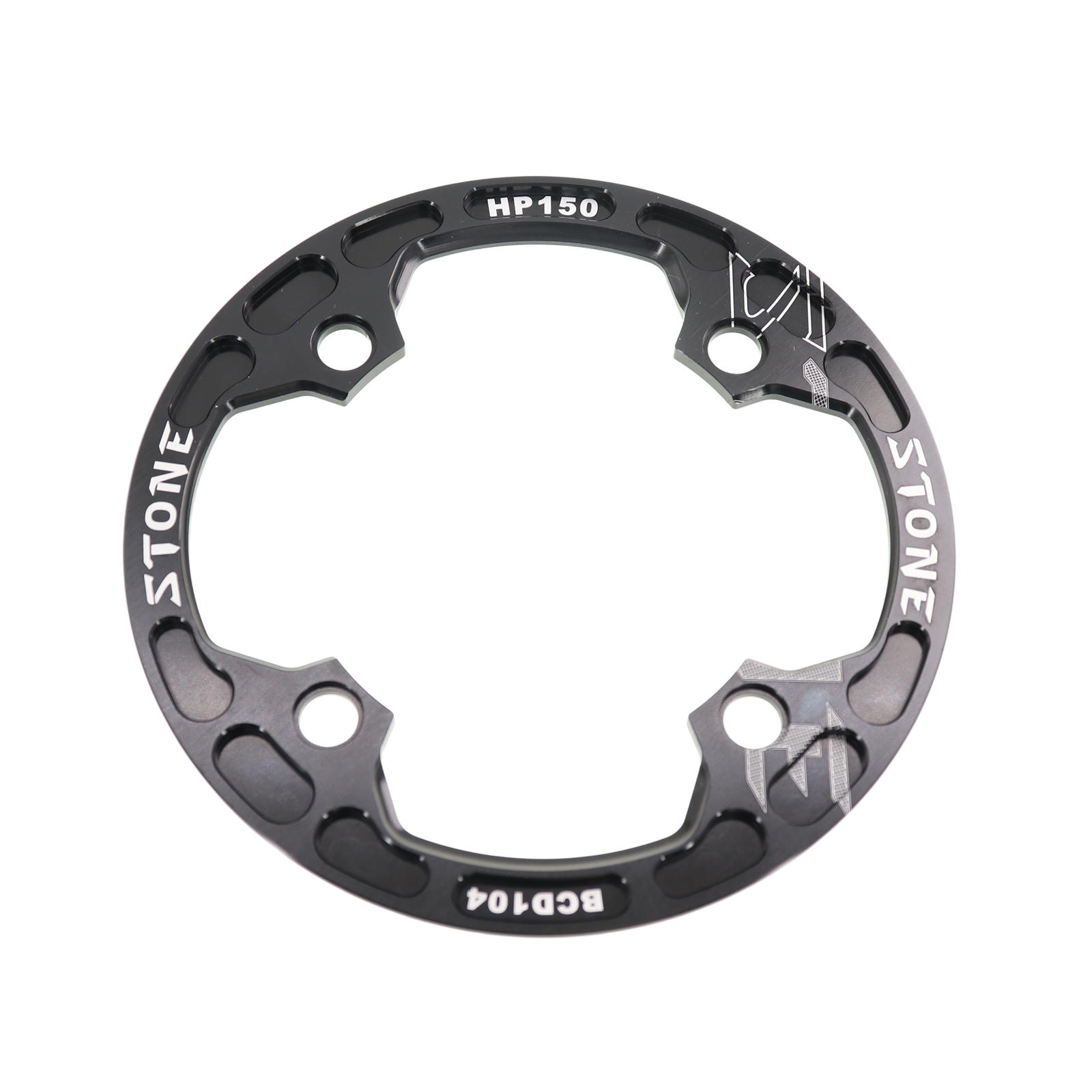 Stone 104BCD Chainring Guard Bash Protector MTB Bike Crank XC/AM/FR/DH 150 160mm for 30T 32T 34T 36T Chainring Cover