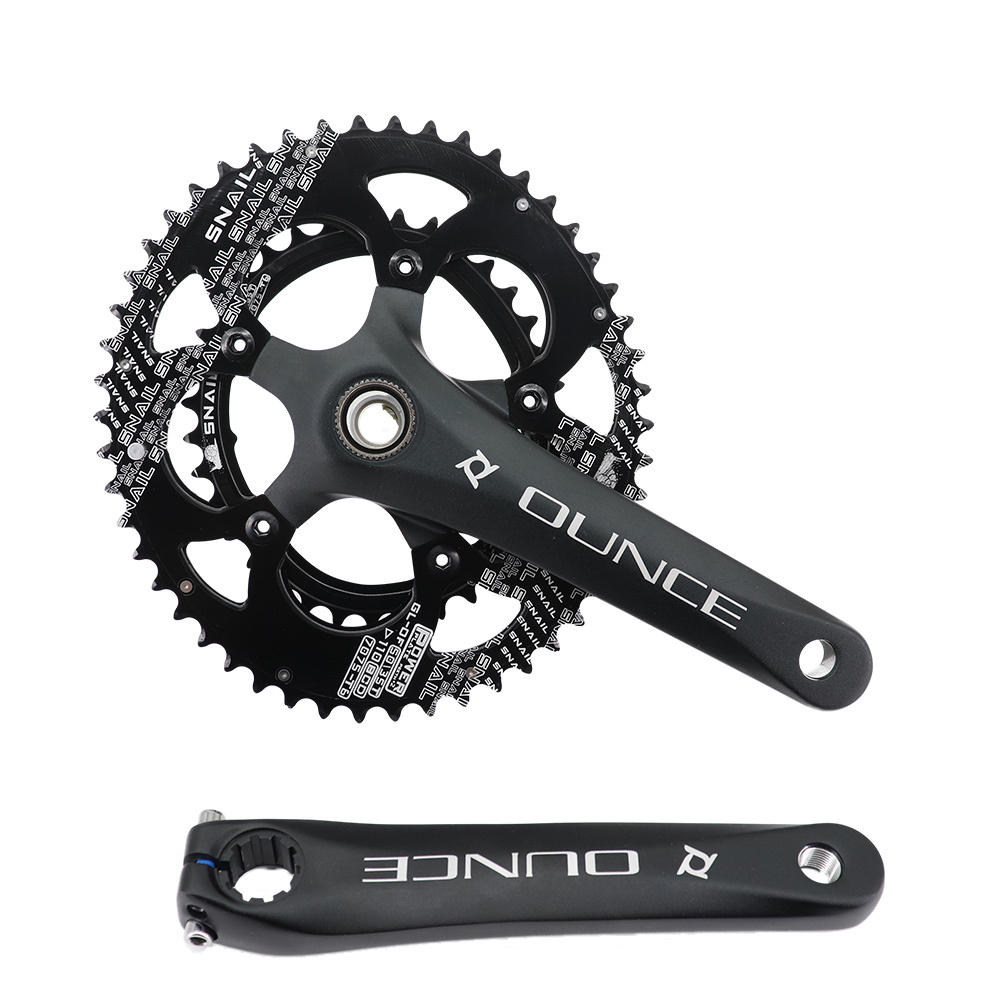 Snail double chainring 110bcd road bike oval chainring 2x 50t 35t 34t 53t 39t gravel for sram red rival s350 s900 110 bcd
