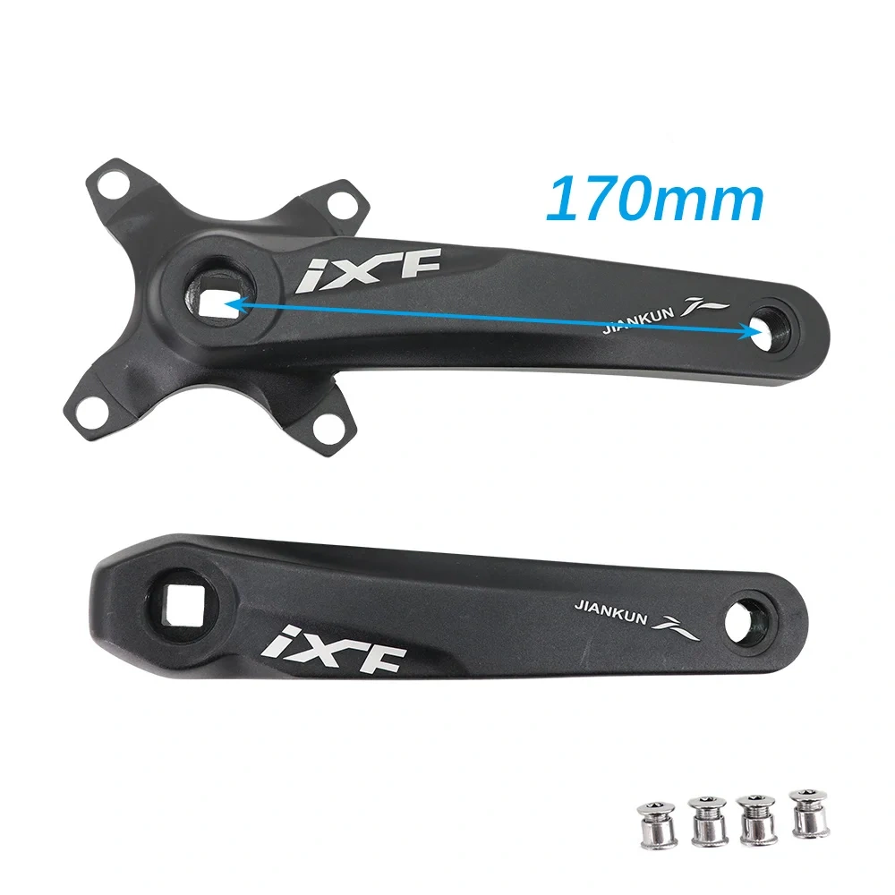 IXF MTB Crankset square Bike Crank 104bcd Deckas chainring 170mm 175 hollowtech 30t 32 34 36 38 mountain bike 1x 2x 3x 3 speed