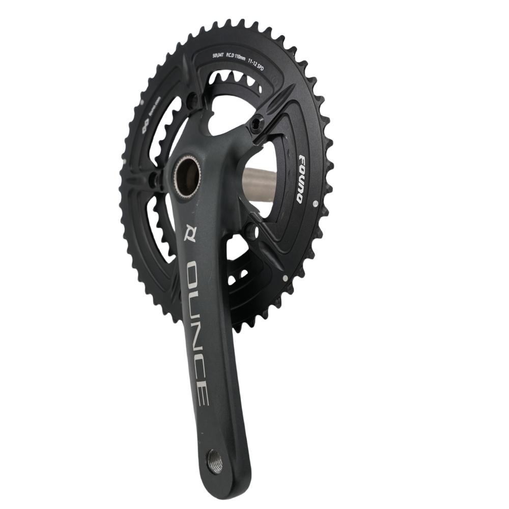 Fovno double chainring 110bcd road bike round 2x chainring 50t 35t 34t 52t 36t 53t 39t for sram red rival s350 s900 deckas