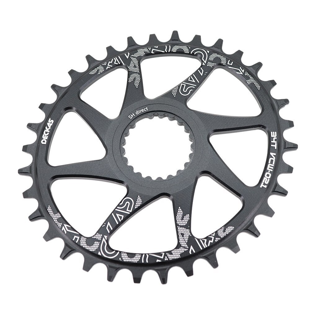 Deckas Chainring Oval for Shimano Direct Mount Spider adapter  12 speed M6100 M9100 M9120 M8100 M8120 M8130 M7100 MT900 XTR SLX