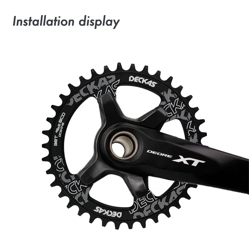 Deckas 96BCD Chainring Round 32T 34T 36T 38 40 42T 96 BCD  for M7000 M8000 M9000 Cycling Bike Bicycle Chainwheel tooth plate