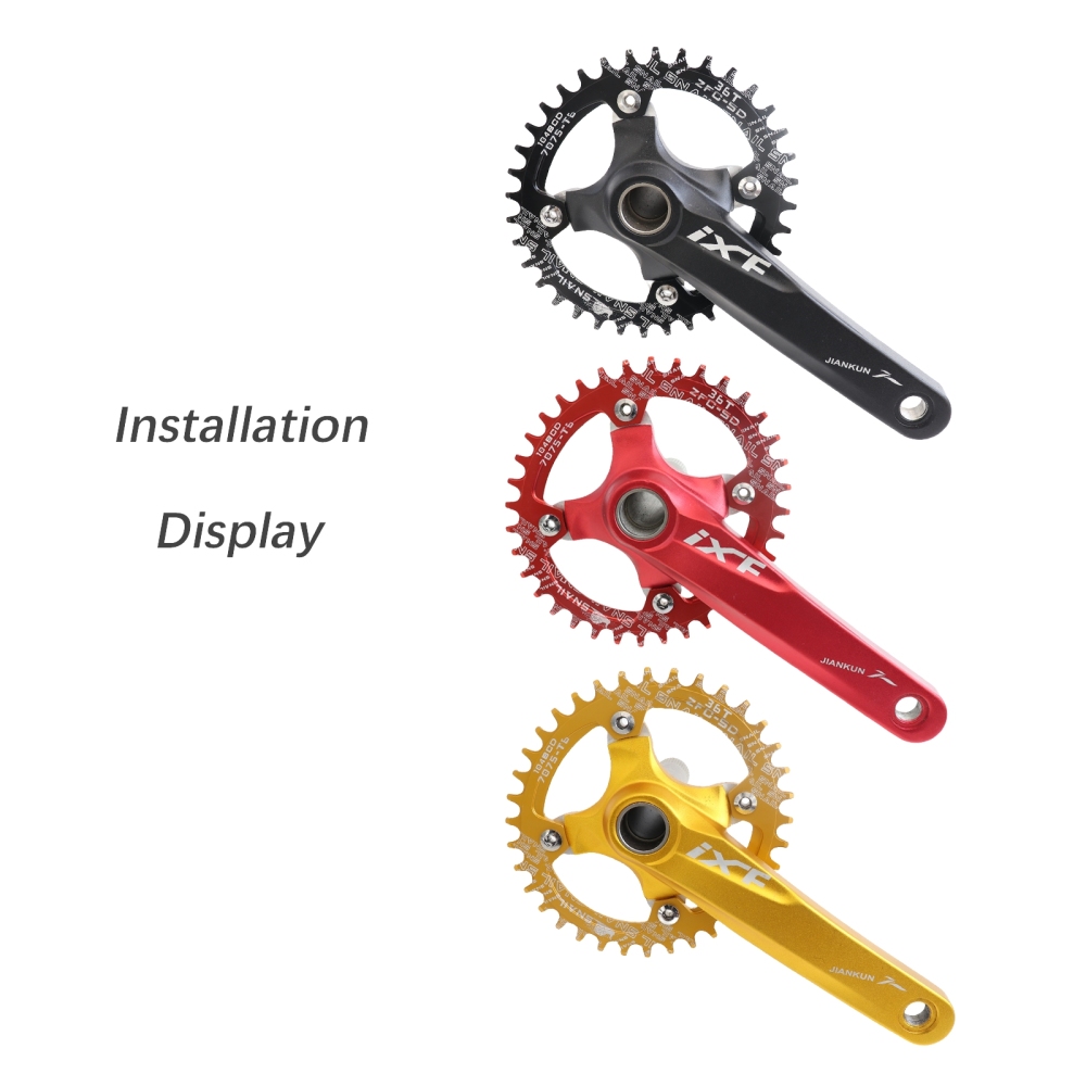 SNAIL Chainring 104BCD Oval 32 34 36 38T Tooth Narrow N Wide Single Ultralight Plate MTB Mountain Bike 104 BCD Road Chain Ring