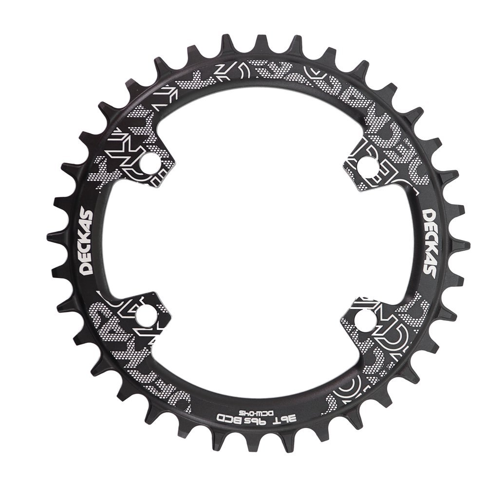 Deckas 96BCD Chainring Round 32T 34T 36T 38 Tooth 96 BCD  for M7000 M8000 M9000 Cycling Bike Bicycle Chainwheel tooth plate