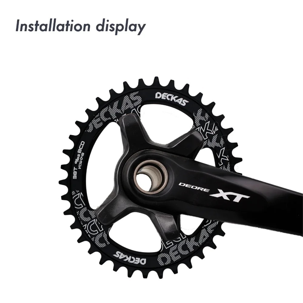 Deckas Chainring Oval 32T 34T 36T 38 Tooth 96 BCD  for M7000 M8000 M9000  Cycling Bike Bicycle Chainwheel tooth plate 96bcd
