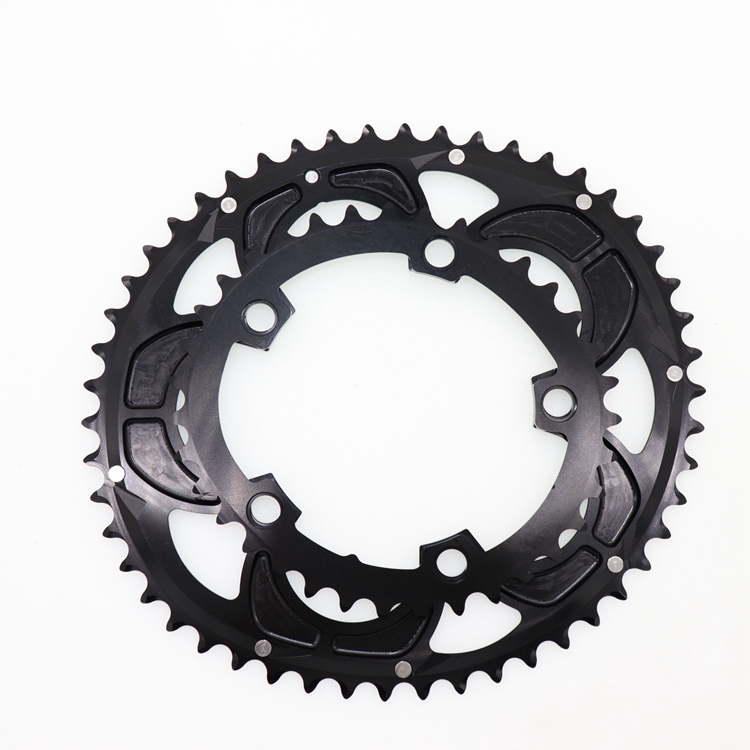 Snail double chainring 110bcd road bike oval chainring 2x 50t 35t 34t 53t 39t gravel for sram red rival s350 s900 110 bcd