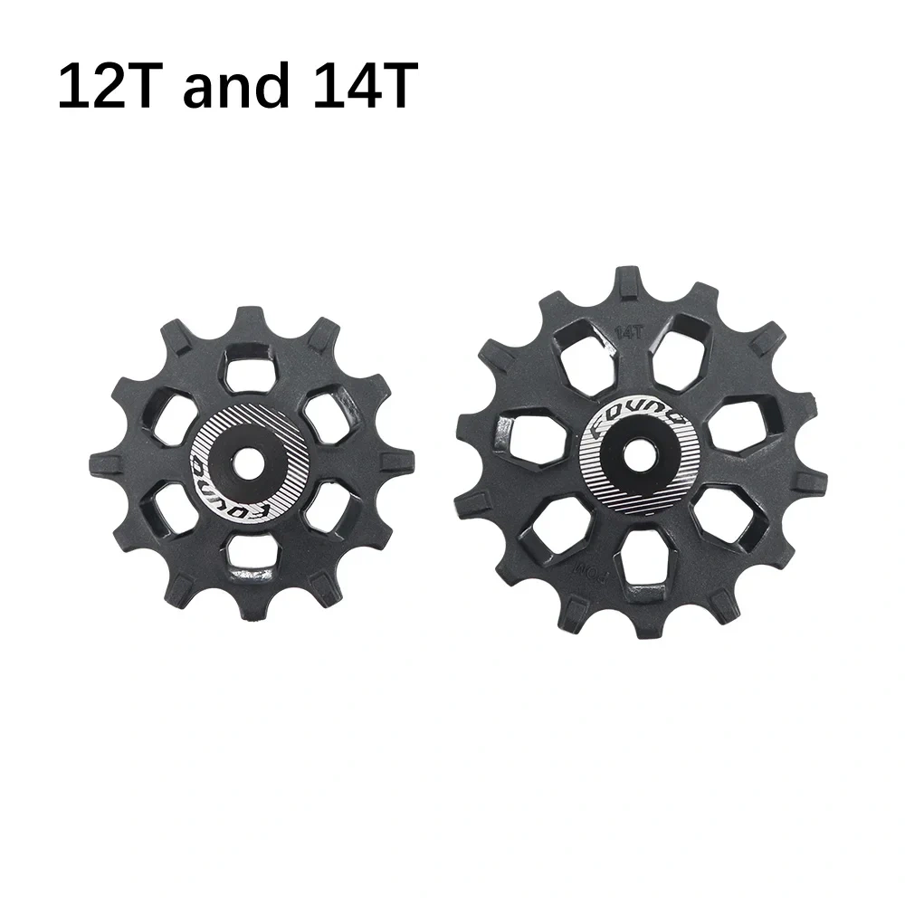 Fovno Bike Pulley Wheel Guide Roller Jockey 12t 14t 16t Bearing MTB Rear Derailleur for Sram for Shimano M9000 R8000 Deckas