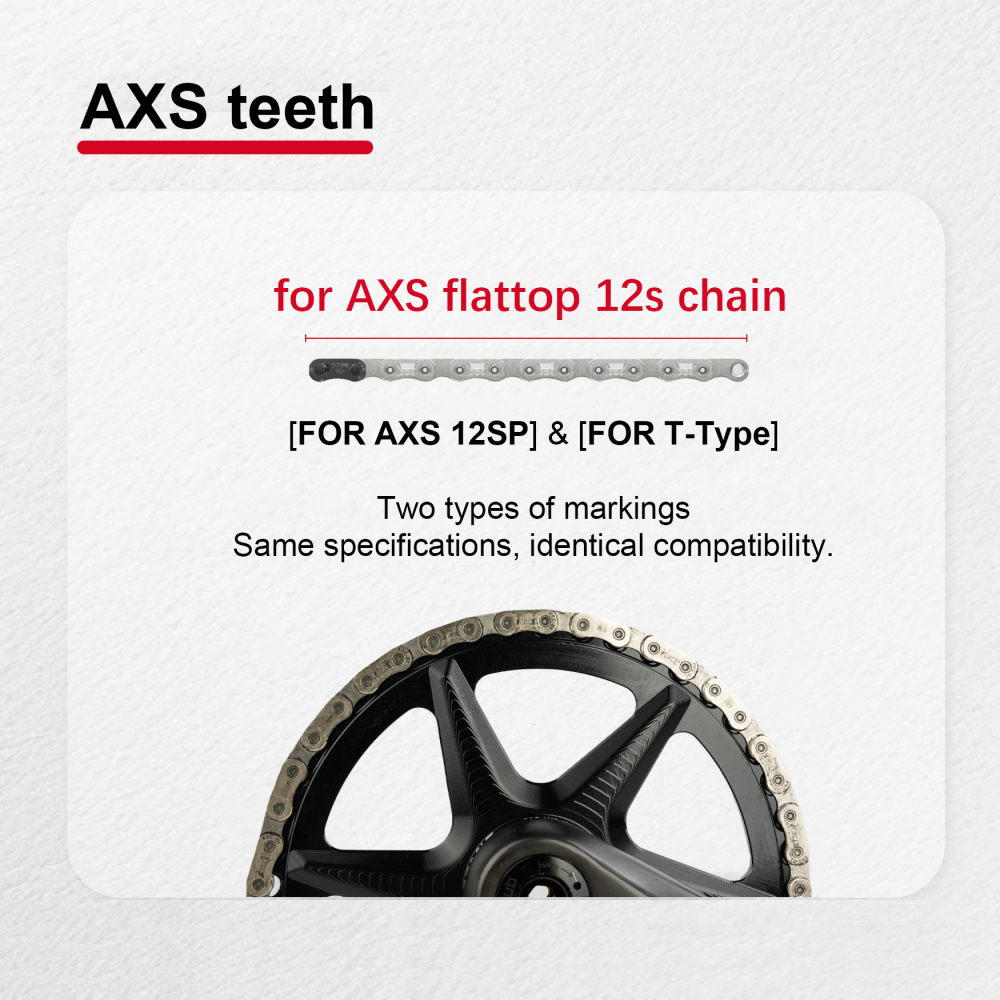 Stone 12s Chainring for Sram Force Red Rival Quard Direct Mount for AXS Flattop Road Bike 9 10 11 12 Speed 8 Bolts Hollow Gravel AXS Flattop T-type 8 bolts pins XPLR 12s 13s Offset 4.2mm