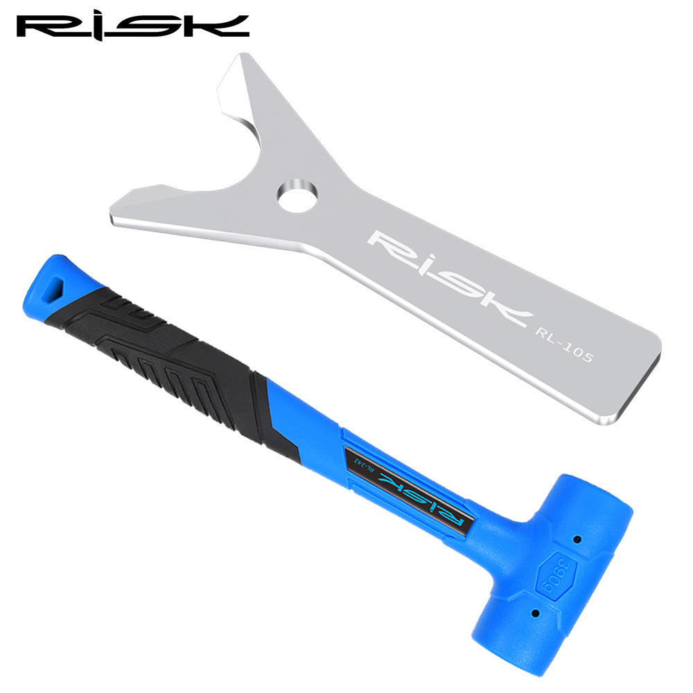 Risk Mountain Road Bike Fork Headset Removal Tool Bottom Bracket Removal and Lower Seal Disassembly Maintenance Tool