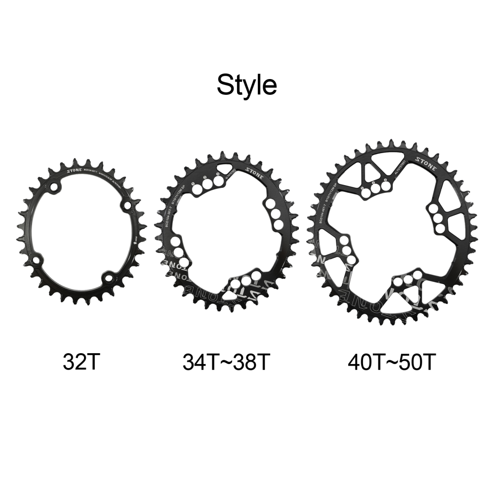 Stone Chainring Oval 104BCD for Shimano M430 M780 M610 M670 M980 32 36 38T 40T 46T 48 50T Bike ChainWheel 12 Speed 12s