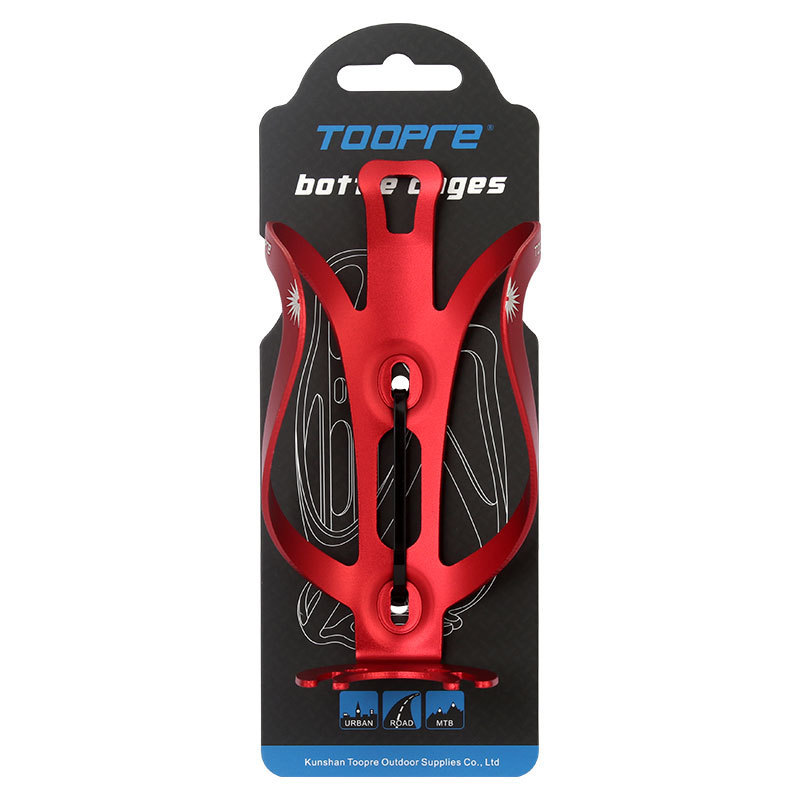 TOOPRE Bicycle Water Bottle Cage Mountain Bike Road Bike Ultra-Light Aluminum Alloy Cup Holder Cycling Equipment