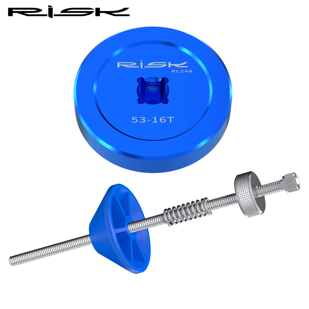 RISK Bicycle Crankset T45 Threaded Axle Sleeve Removal and Installation Tool Maintenance Axle Wrench