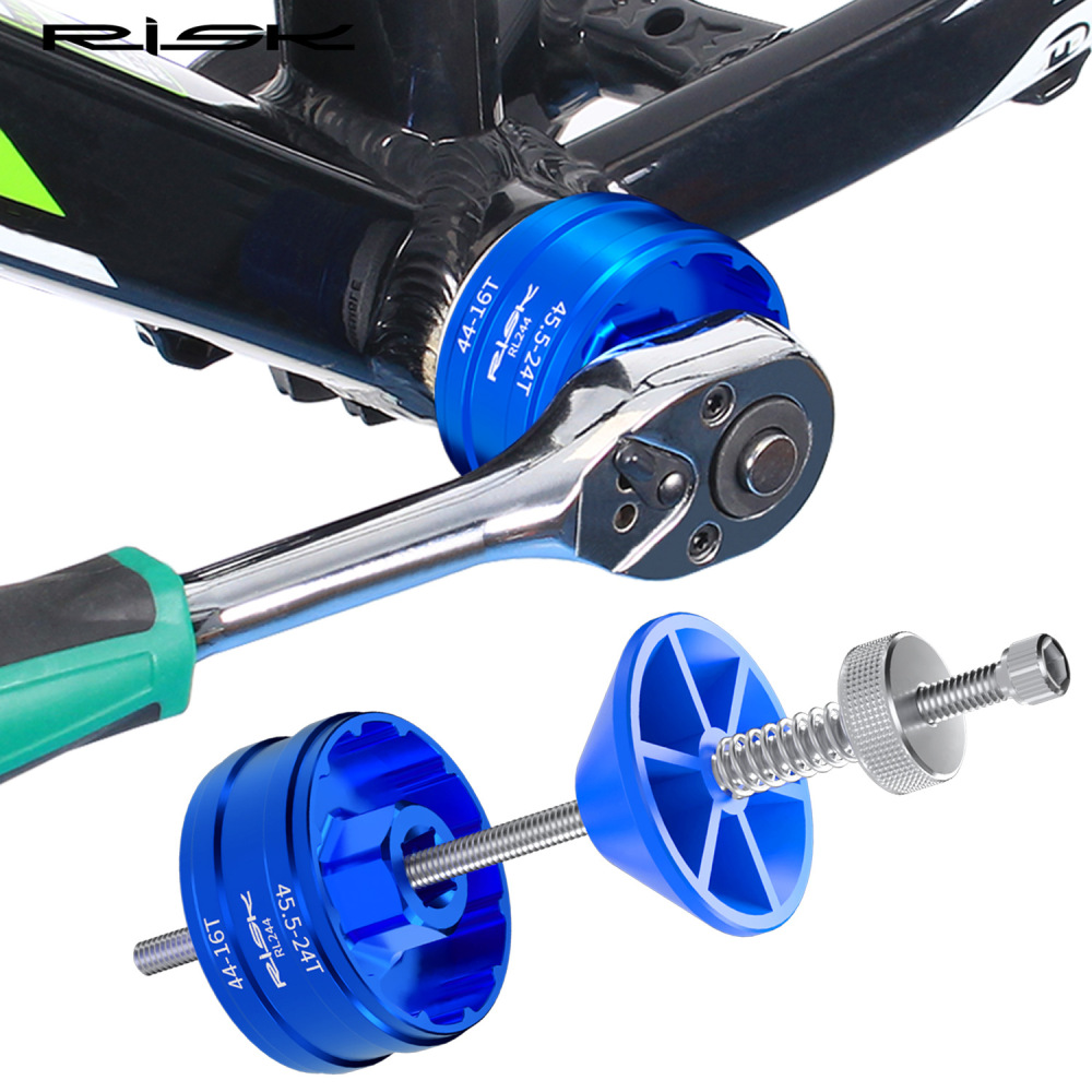 RISK Mountain/Road Bike Hollow Integrated Axle Wrench DUB Chainring Installation Disassembly Repair Tool BB52