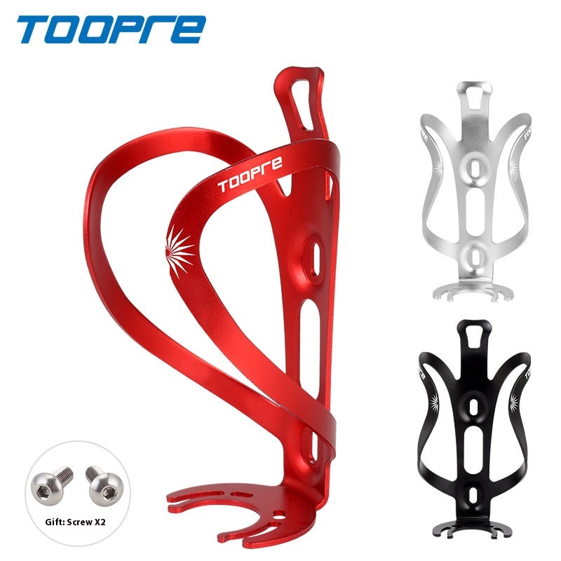 TOOPRE Bicycle Water Bottle Cage Mountain Bike Road Bike Ultra-Light Aluminum Alloy Cup Holder Cycling Equipment
