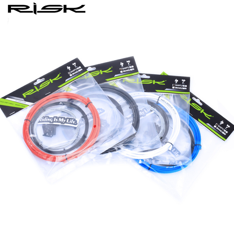 RISK Bicycle Cable Housing for Mountain and Road Bike Gears 4/5mm Brake Outer Casing Folding Bike Brake Cable Shell 3 Meters