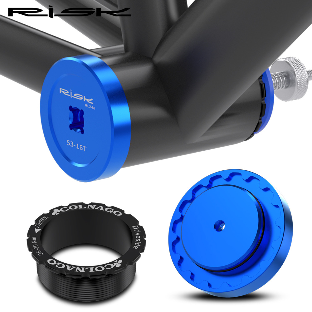 RISK Bicycle Crankset T45 Threaded Axle Sleeve Removal and Installation Tool Maintenance Axle Wrench