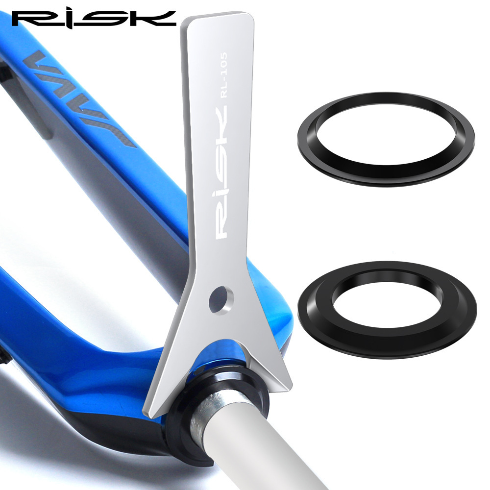 Risk Mountain Road Bike Fork Headset Removal Tool Bottom Bracket Removal and Lower Seal Disassembly Maintenance Tool