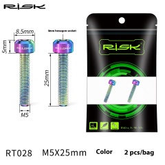 M5x25 Button Head 2pcs - Colorful