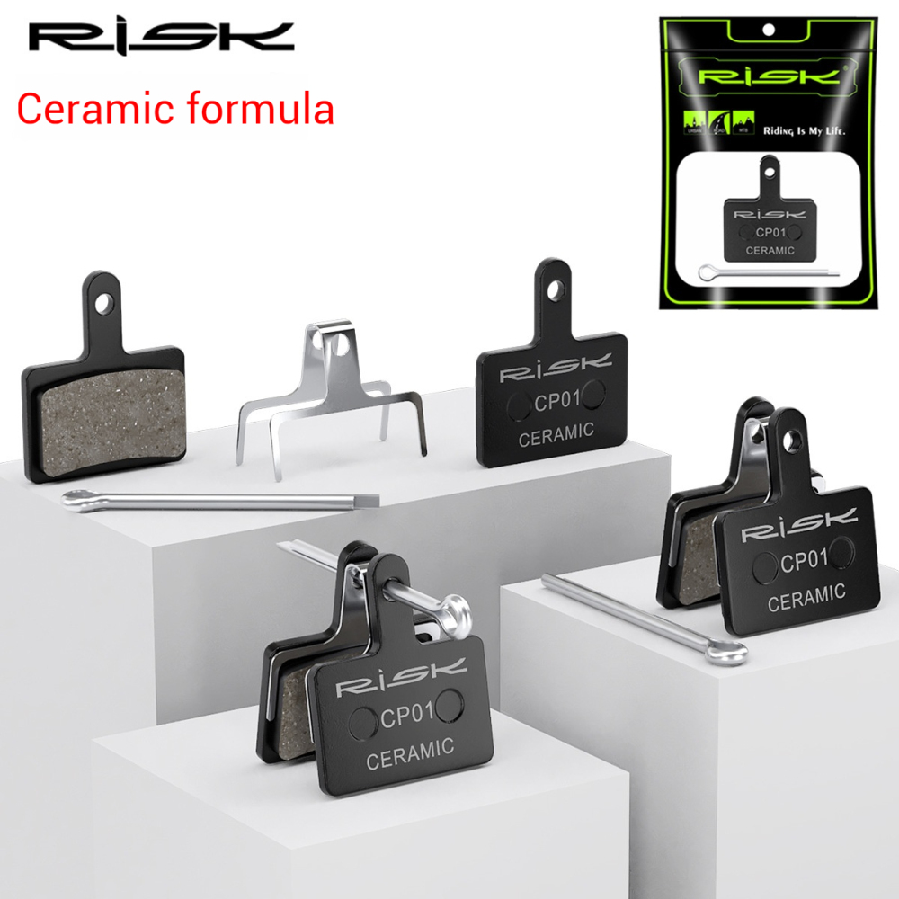 RISK Bicycle Mountain Bike Brake Pads Ceramic Resin Pads/ceramic brake pads Electric Scooter Brake Pads Oil Disc Disc Brake M315