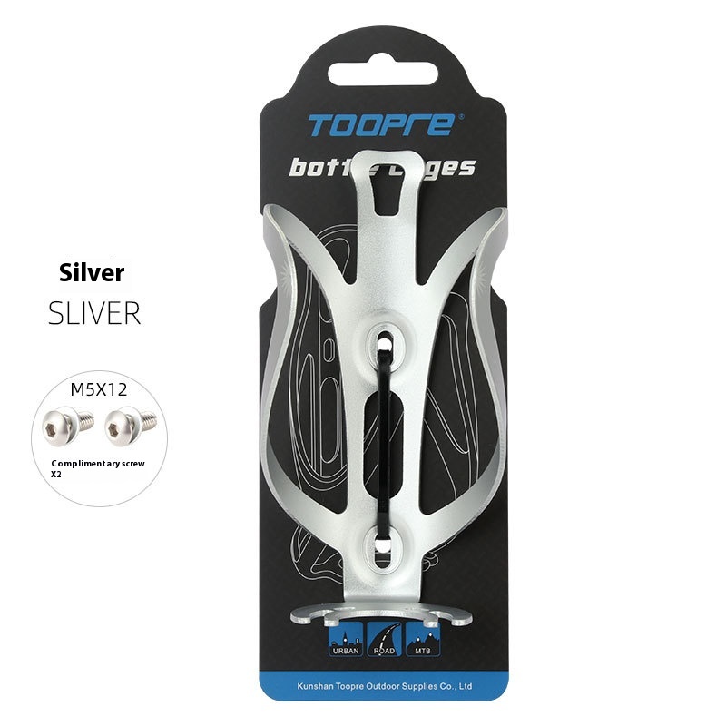 TOOPRE Bicycle Water Bottle Cage Mountain Bike Road Bike Ultra-Light Aluminum Alloy Cup Holder Cycling Equipment