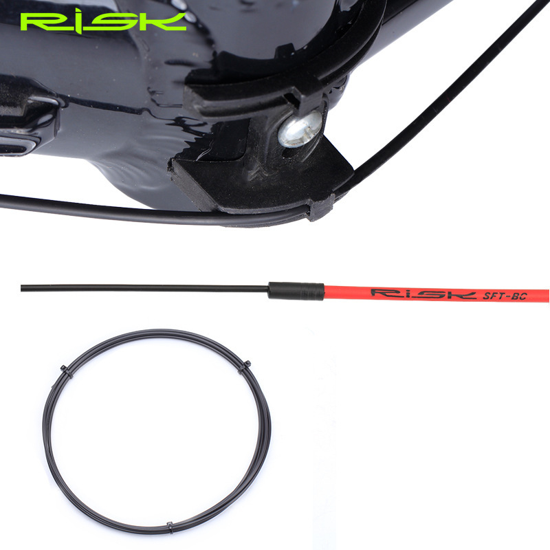 RISK Bicycle Cable Housing for Mountain and Road Bike Gears 4/5mm Brake Outer Casing Folding Bike Brake Cable Shell 3 Meters
