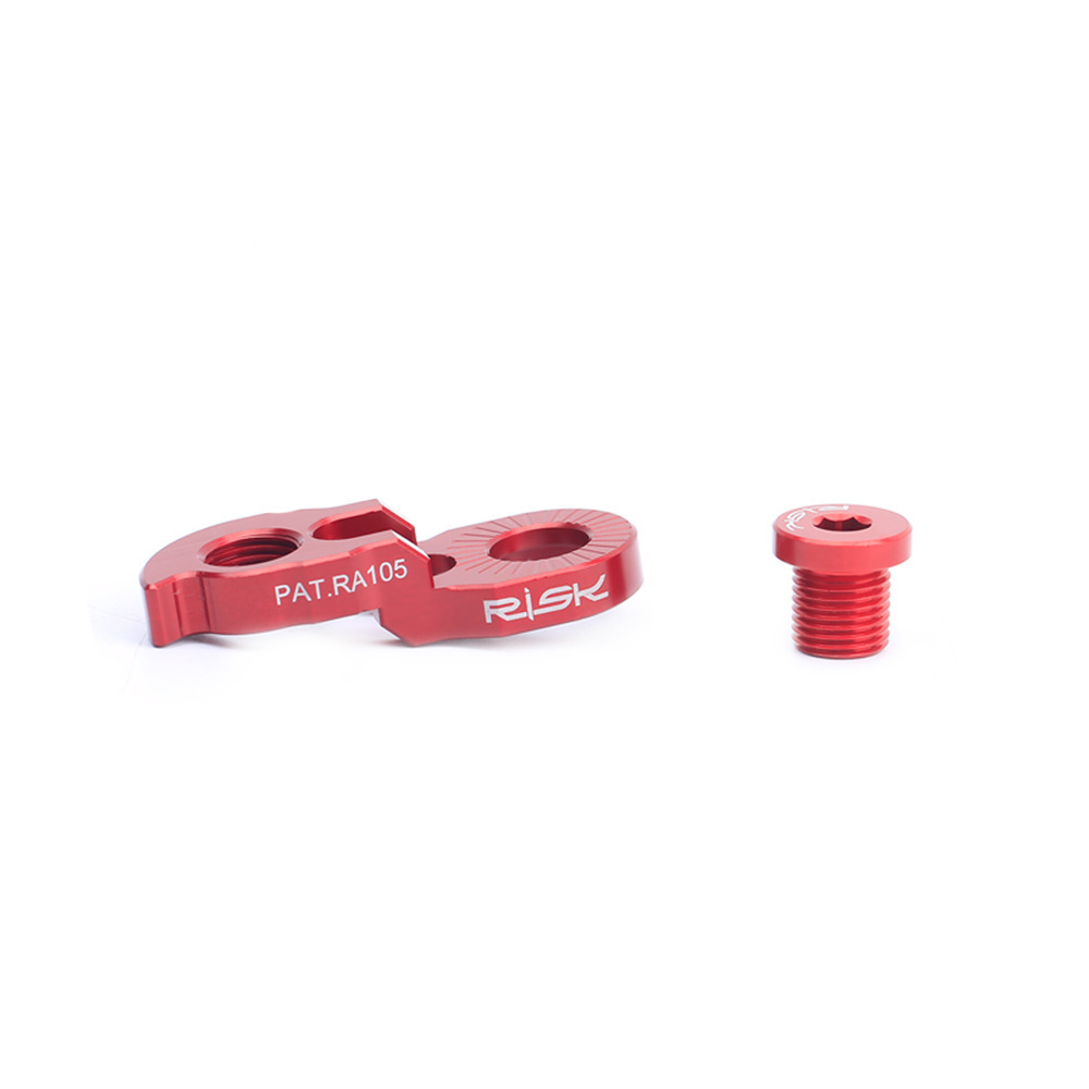 RISK Mountain/Road Bike Frame Tail Hook Extender Freewheel Rear Derailleur Hanger Extension Converter 40T 42T 46T