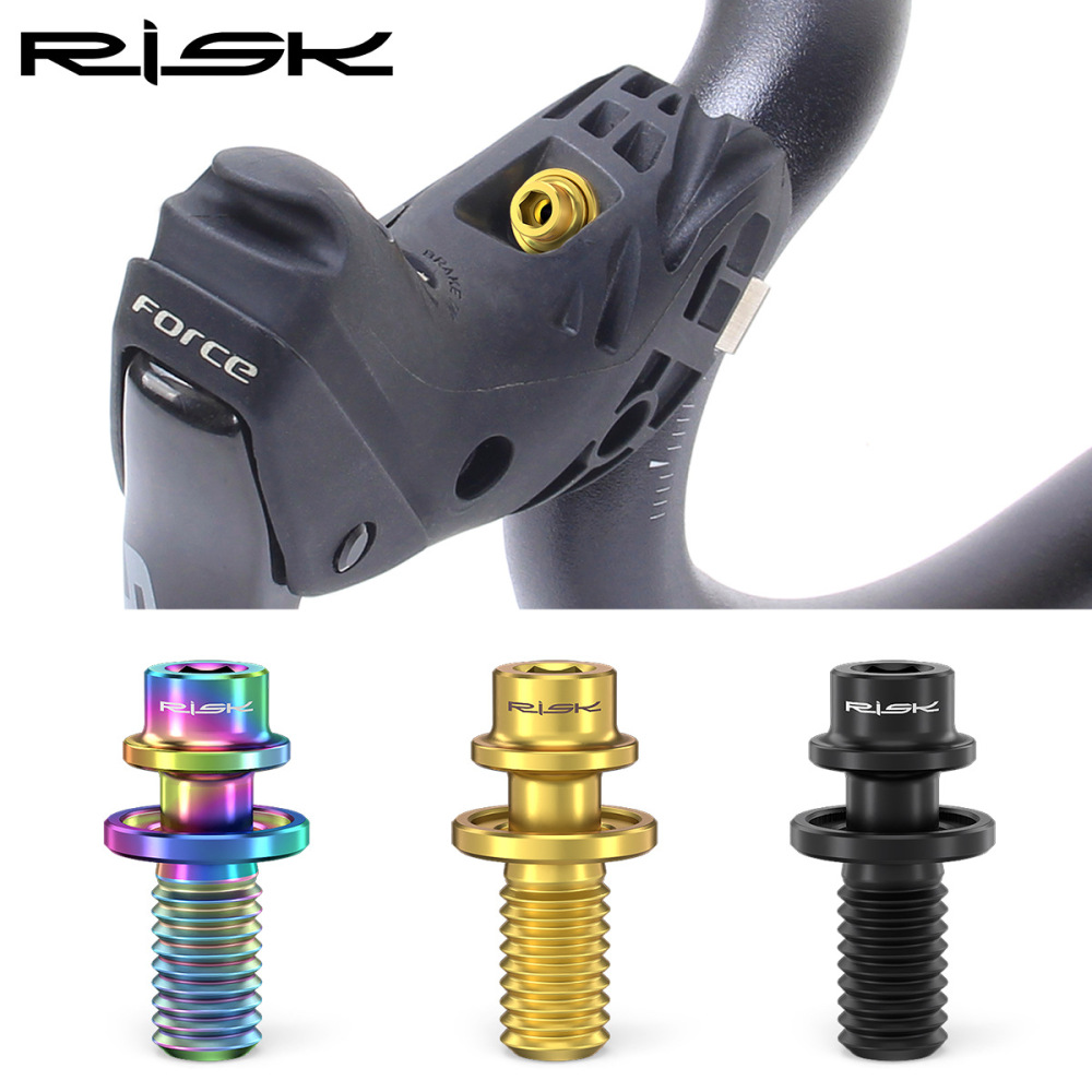 RISK Road Bike Shifter Clamp Titanium Screws Shifter Head Mount Screws R8000 FORCE