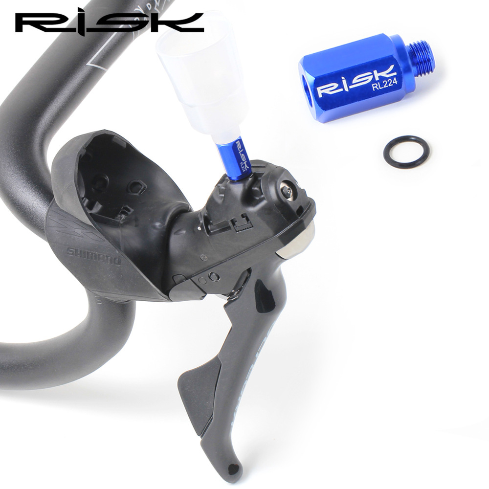 RISK Road/MTB Hydraulic Disc Brake Oil Bleed Converter Funnel Adapter R9120