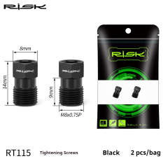 Hollow Oil Tube Tightening Screw - Black