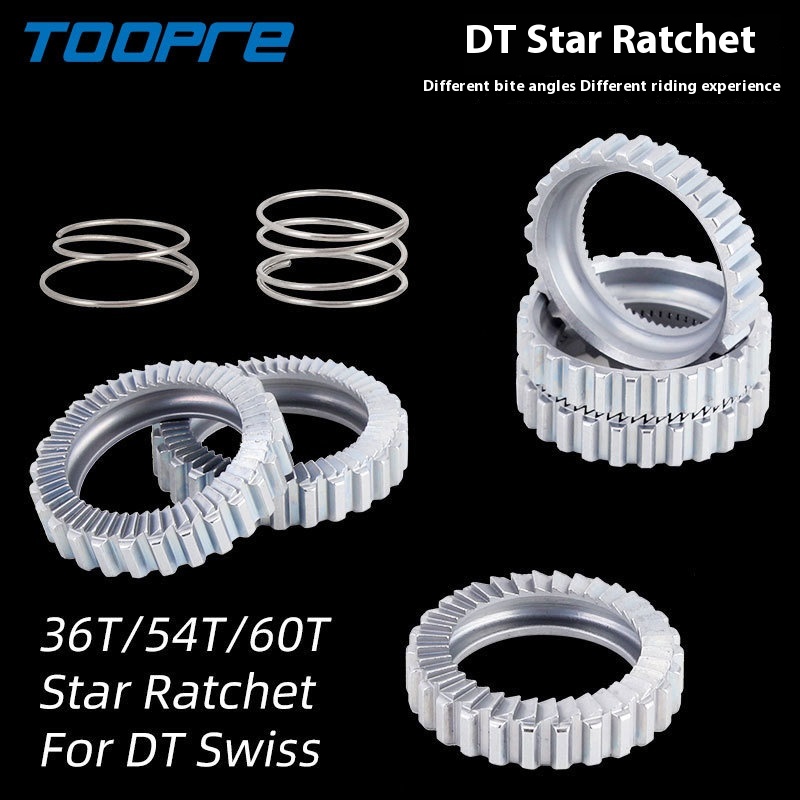 TOOPRE Mountain Bike Ratchet, Road Bike Wheelset DT Hub Planetary Ratchet 60T High Precision
